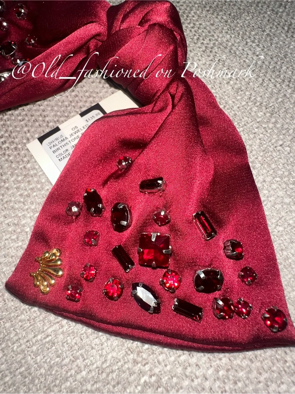 LELE SADOUGHI Paloma Jeweled Bow Barrette